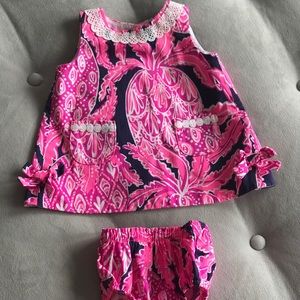 Lilly Pulitzer girls dress size 3-6 months
